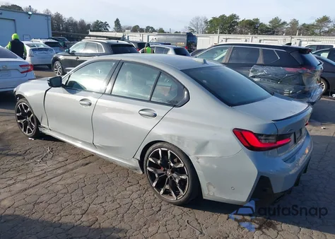 2025 BMW 330I xDrive z USA, uszkodzony, nr VIN 3MW89CW07S8F05248